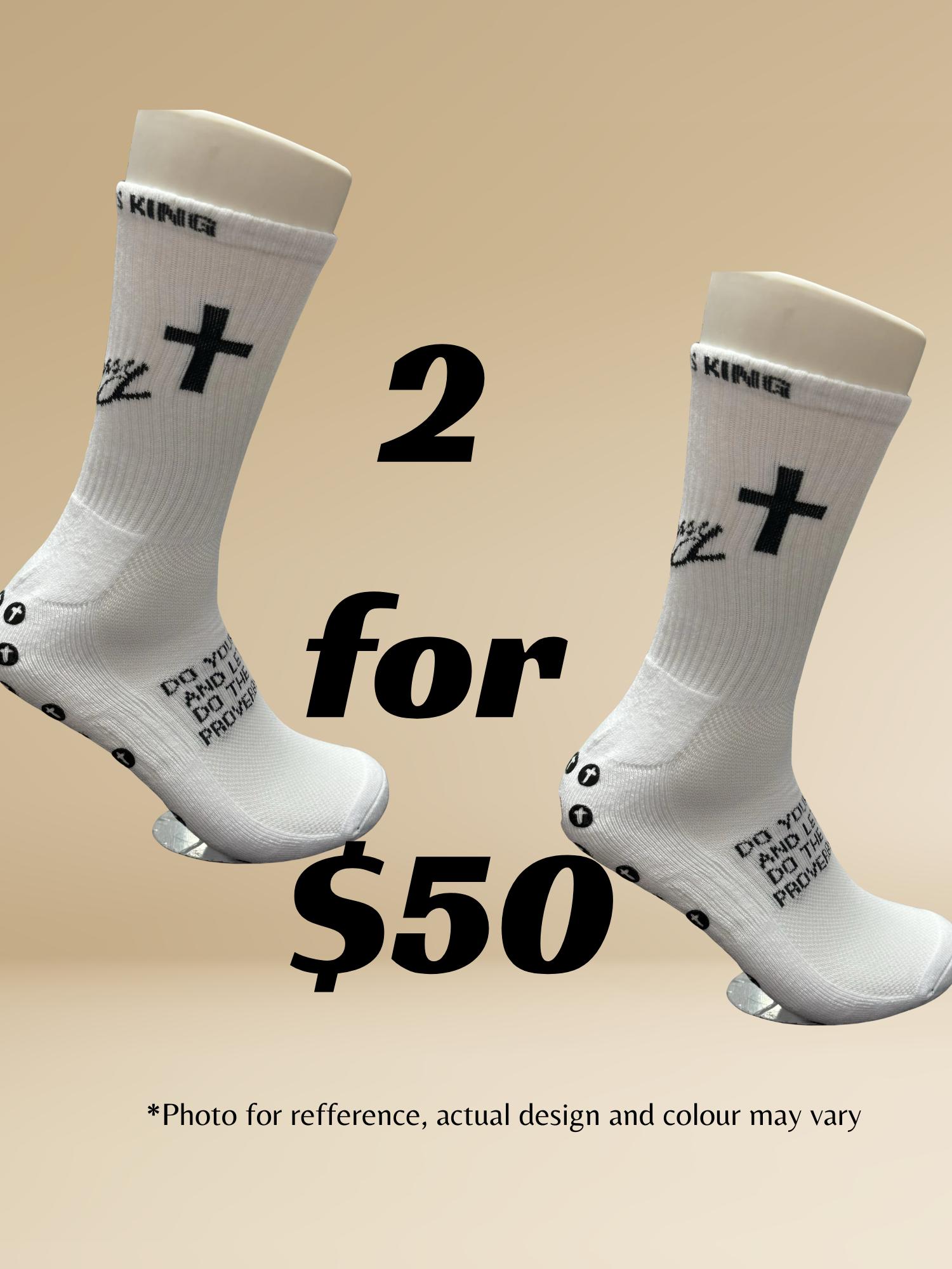 PRE ORDER Dessy Grip Socks (2 for $50)