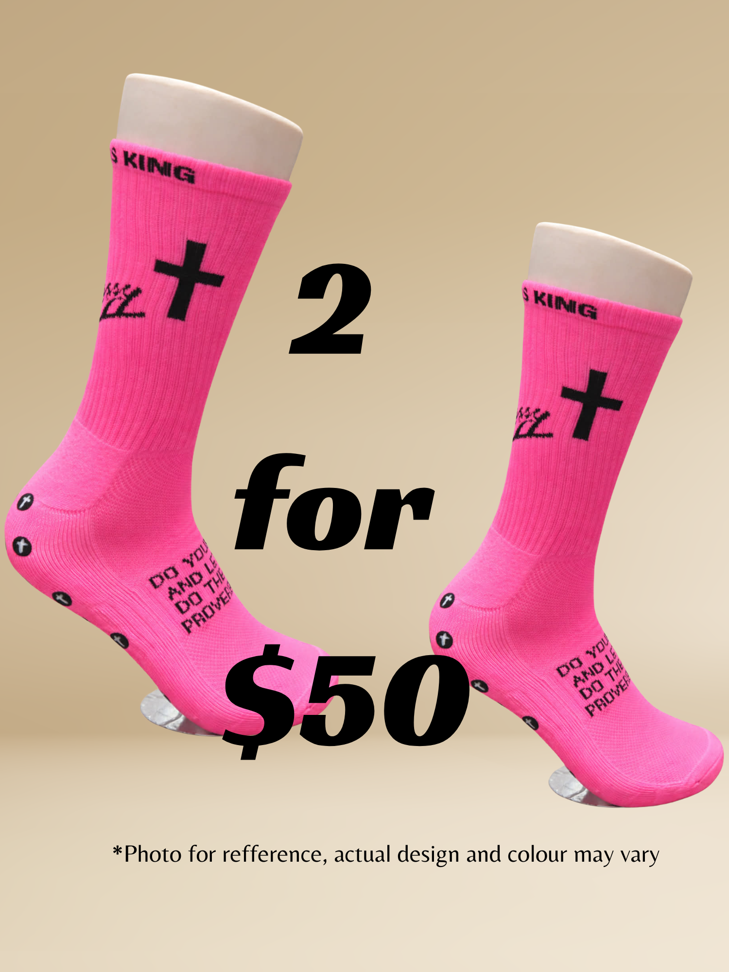 PRE ORDER Dessy Grip Socks (2 for $50)